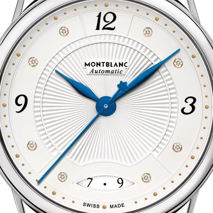 Montblanc Bohème Date 37mm White Automatic Stainless Steel Watch 114733
