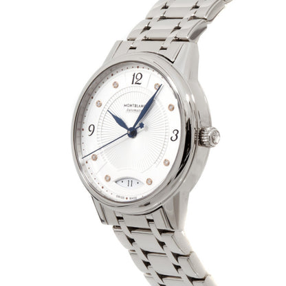 Montblanc Bohème Date 37mm White Automatic Stainless Steel Watch 114733