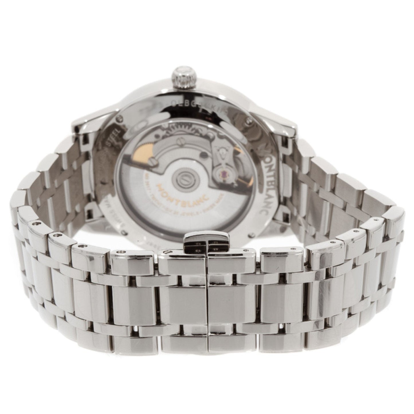 Montblanc Bohème Date 37mm White Automatic Stainless Steel Watch 114733