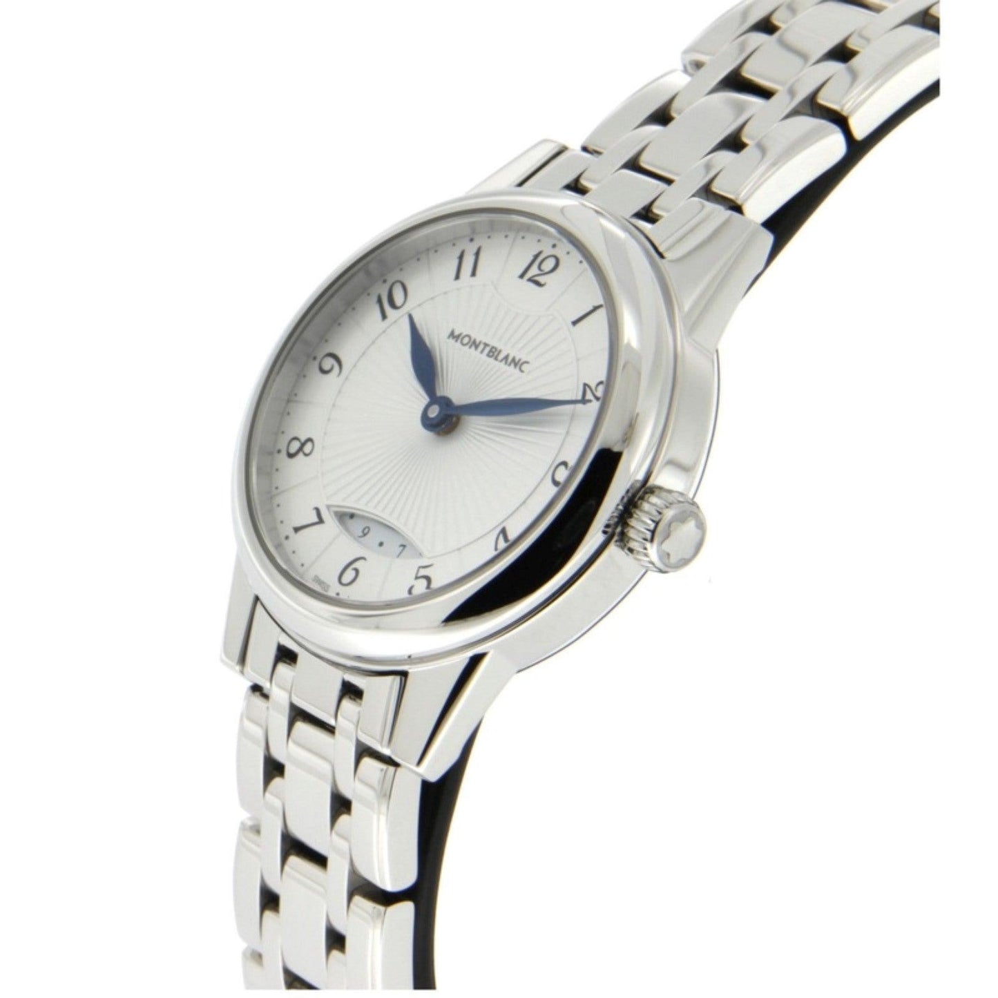 Montblanc Bohème Date Lady 27mm Silver Quartz Steel 111207 Watch