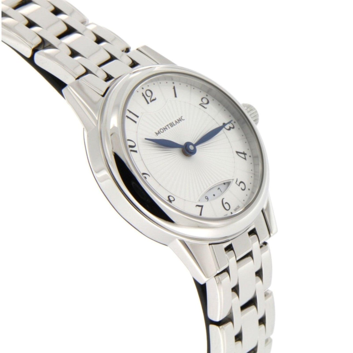 Montblanc Bohème Date Lady 27mm Silver Quartz Steel 111207 Watch