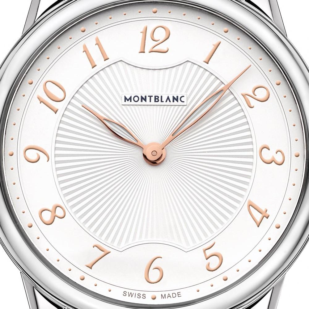Montblanc Bohème Quartz 34 mm stainless steel 123867 women's watch