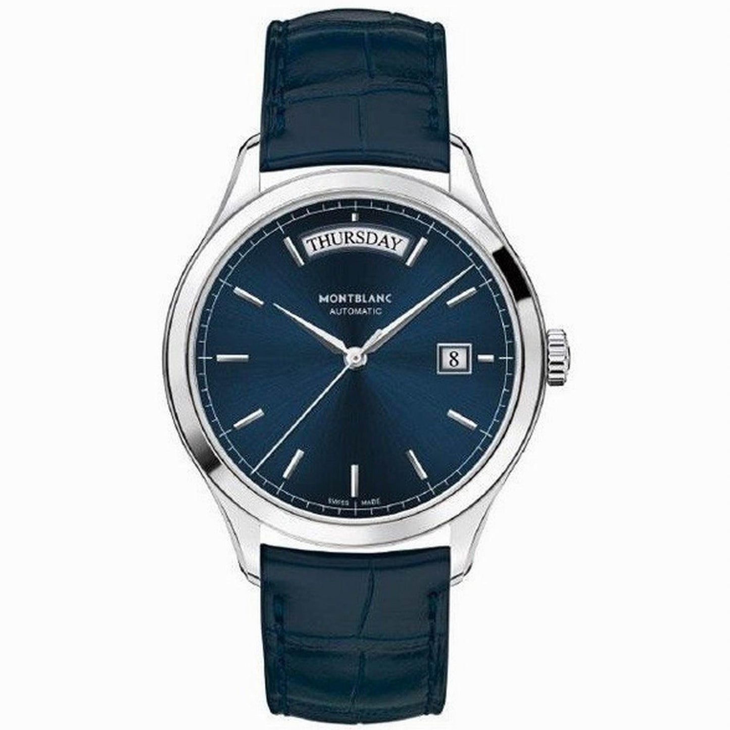 Montblanc Heritage Chronometrie 38mm Blue Automatic Steel 118225