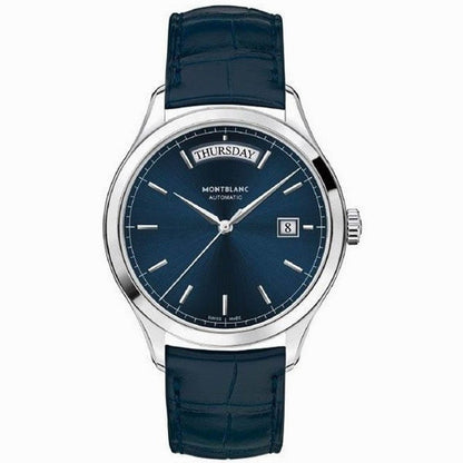 Montblanc Heritage Chronometrie 38mm Blue Automatic Steel 118225