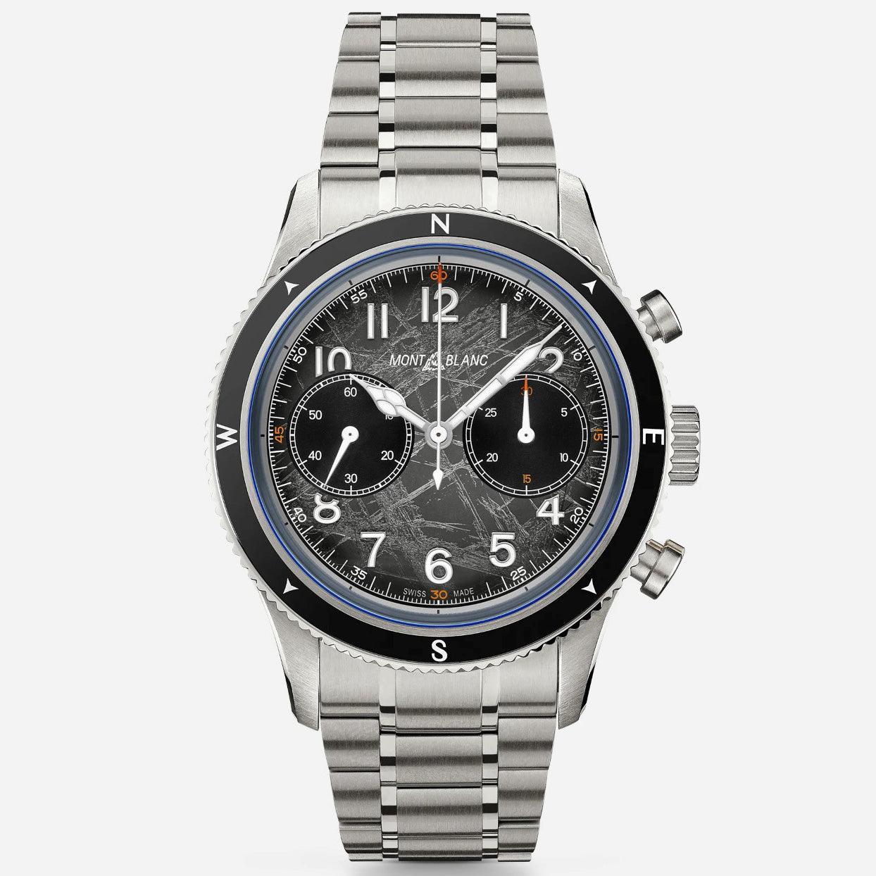 Montblanc Montblanc 1858 Automatic Chronograph 0 Oxygen The 8000 42mm grey automatic steel 130983