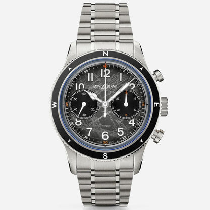 Montblanc Montblanc 1858 Automatic Chronograph 0 Oxygen The 8000 42mm grey automatic steel 130983