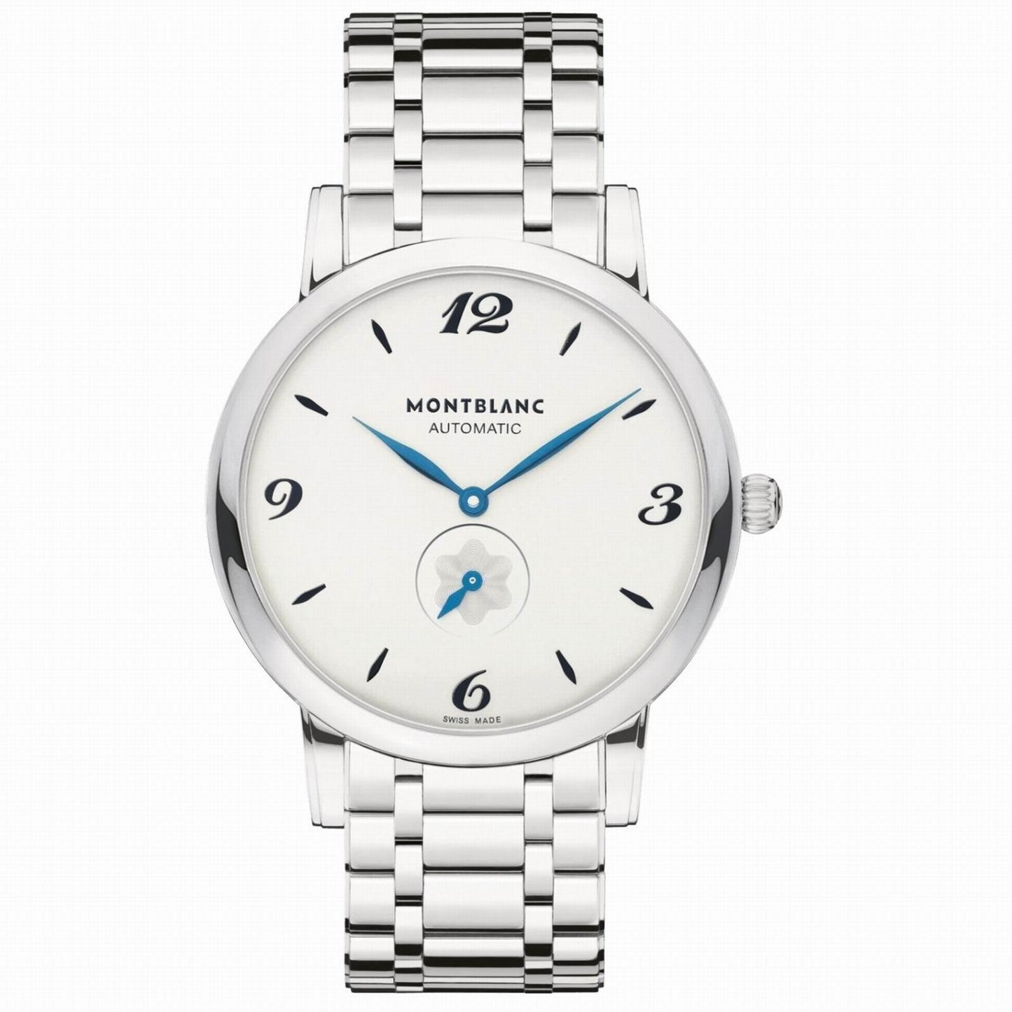 Montblanc Star Classique Watch 39mm Silver Automatic Steel 110589