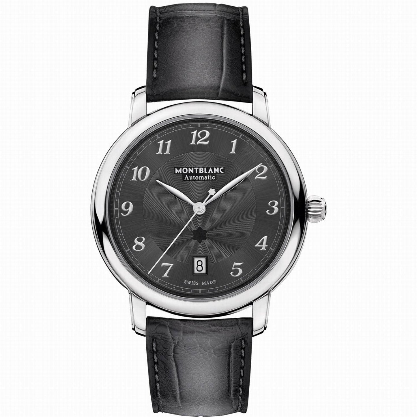 Montblanc Star Legacy Date 39mm Automatic Steel Grey Watch 118517