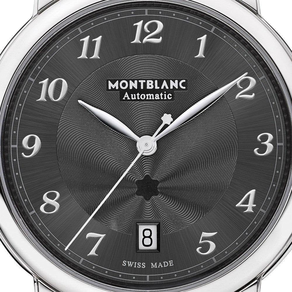 Montblanc Star Legacy Date 39mm Automatic Steel Grey Watch 118517