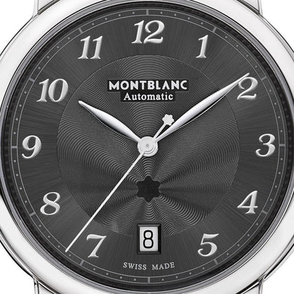 Montblanc Star Legacy Date 39mm Automatic Steel Grey Watch 118517