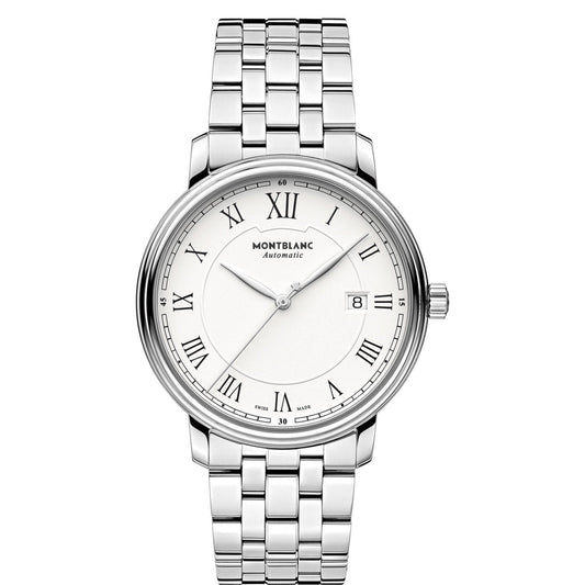 Montblanc Tradition Date Automatic 40mm steel watch 112610