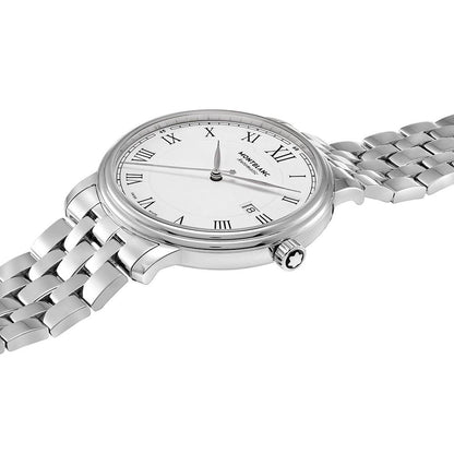 Montblanc Tradition Date Automatic 40mm steel watch 112610