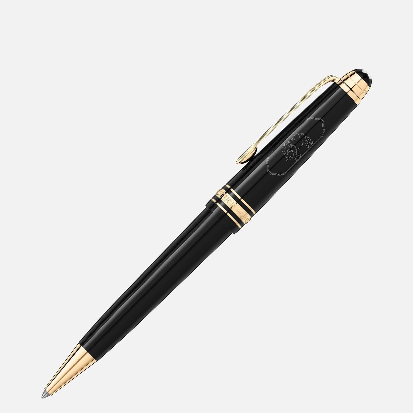 Montblanc Meisterstück Around the World in 80 Days Midsize Ballpoint Pen Dark Grey 128380