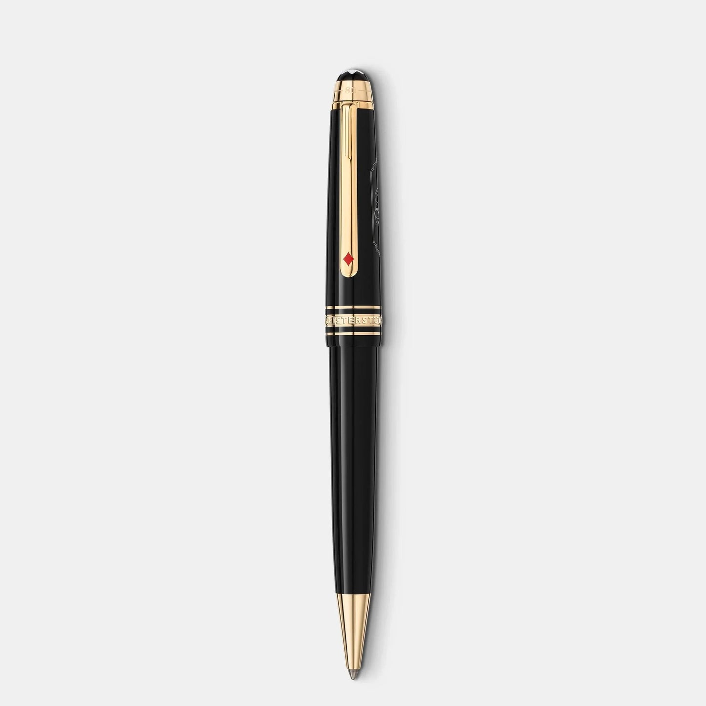 Montblanc Meisterstück Around the World in 80 Days Midsize Ballpoint Pen Dark Grey 128380