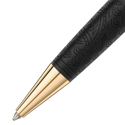 Montblanc Midsize Ballpoint Pen Solitaire Meisterstück Around the World in 80 Days 128487