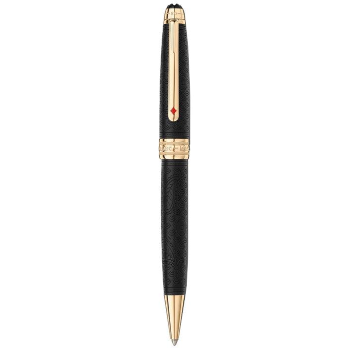 Montblanc Midsize Ballpoint Pen Solitaire Meisterstück Around the World in 80 Days 128487