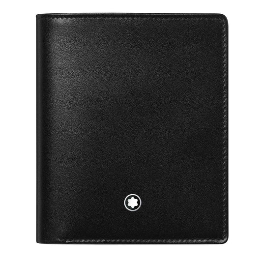 Montblanc Business Card Holder with Banknote Compartment and View Pocket Meisterstück Black 130085