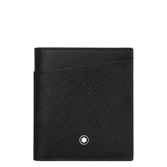 Montblanc Business Card Holder with Banknote Compartment Montblanc Sartorial Black 128583