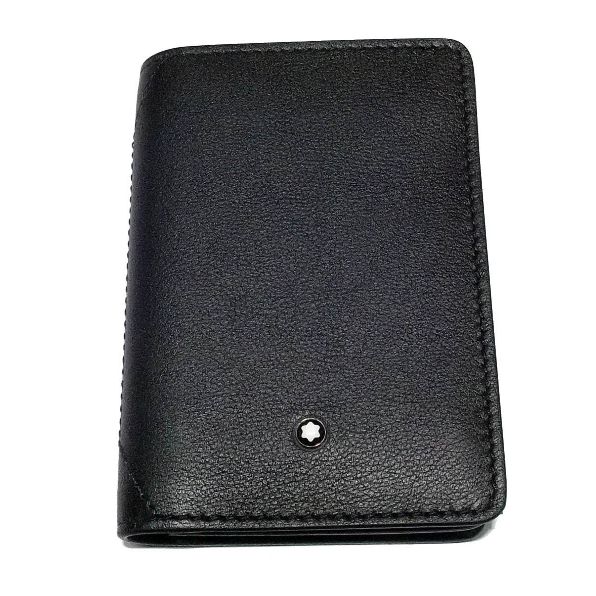 Montblanc Meisterstück Sfumato Navy Blue U-Gusset Business Card Holder 123726