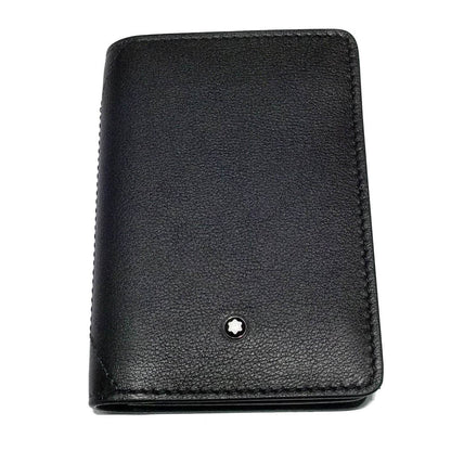 Montblanc Meisterstück Sfumato Navy Blue U-Gusset Business Card Holder 123726
