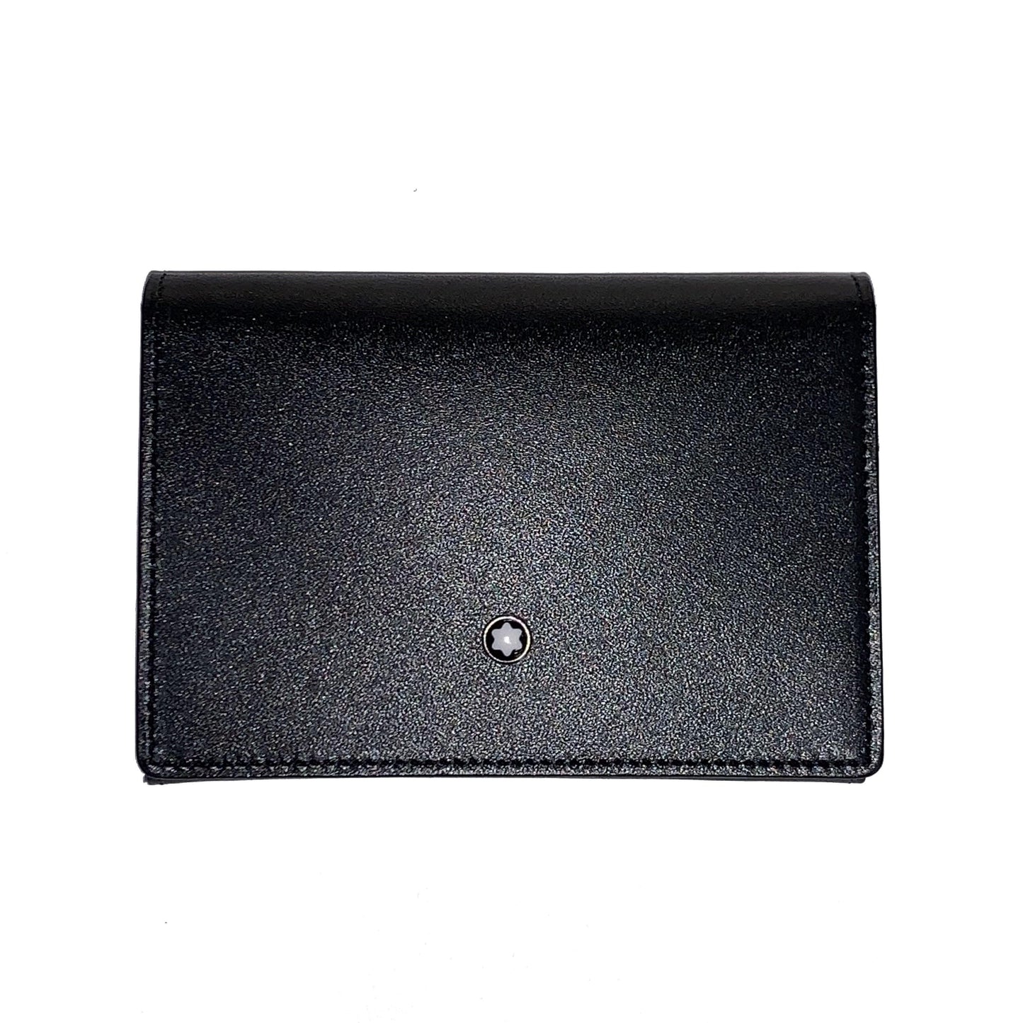 Montblanc Business Card Holder with View Pocket and U-Shaped Gusset Meisterstück Black 126221