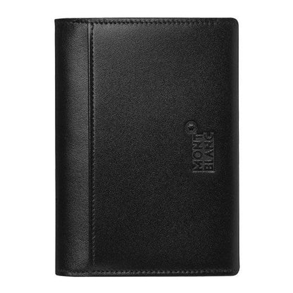 Montblanc Business Card Holder with View Pocket and U-Shaped Gusset Meisterstück Black 126221