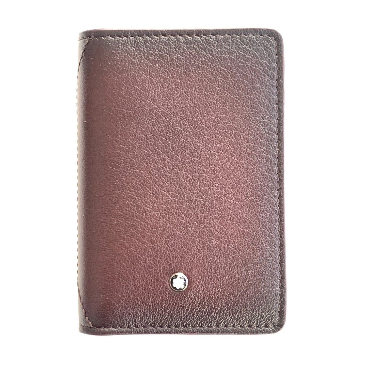 Montblanc Meisterstück Sfumato Bordeaux 123727 Gusseted Business Card Holder