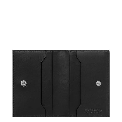 Montblanc card holder 4 compartments Meisterstück Selection Soft black 131255