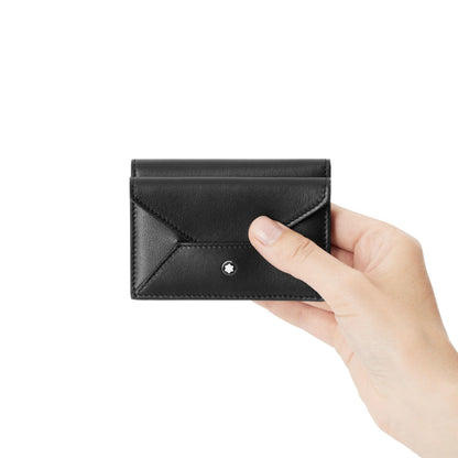Montblanc card holder 4 compartments Meisterstück Selection Soft black 131255