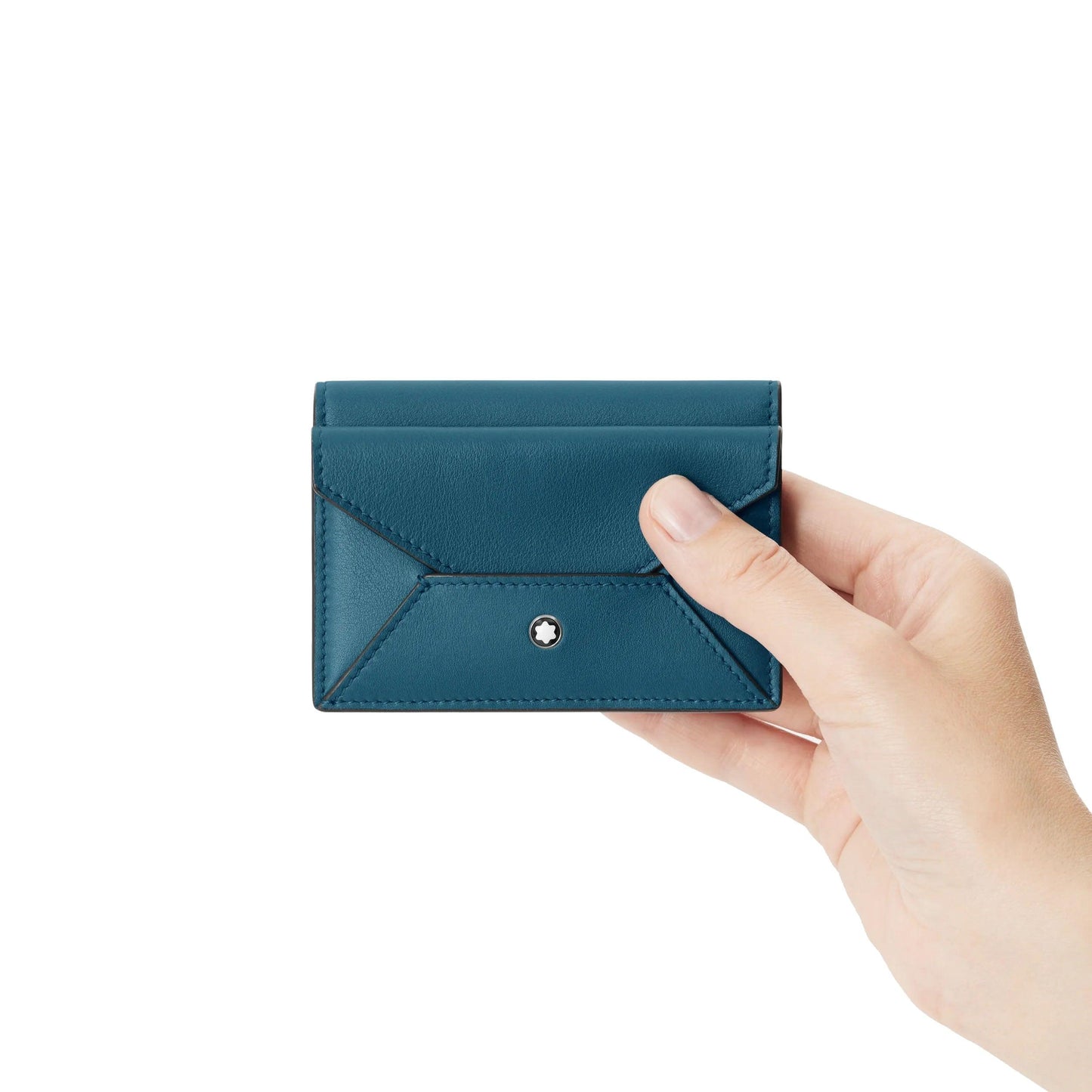 Montblanc 4-Compartment Card Holder Meisterstück Selection Soft Petrol 131258