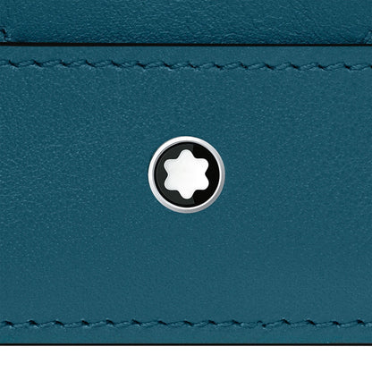 Montblanc 4-Compartment Card Holder Meisterstück Selection Soft Petrol 131258