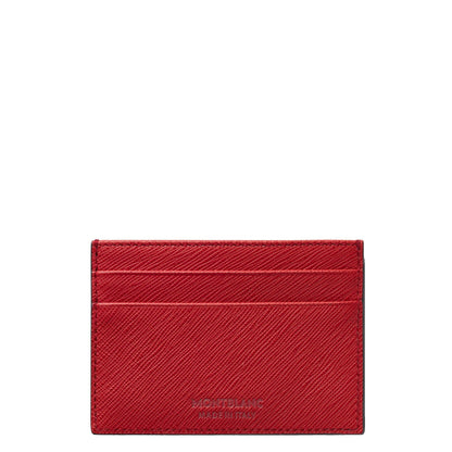 Montblanc Card Holder 5 Compartments Montblanc Sartorial Red 130831