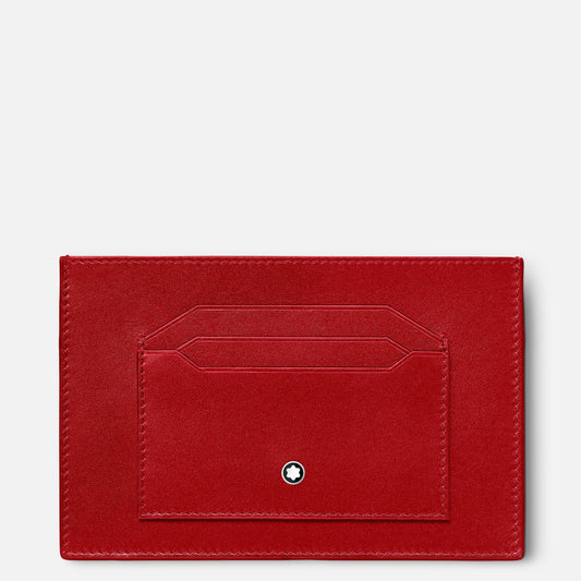 Montblanc Meisterstück 6-compartment card holder red 129909