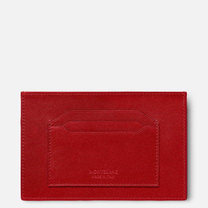 Montblanc Meisterstück 6-compartment card holder red 129909