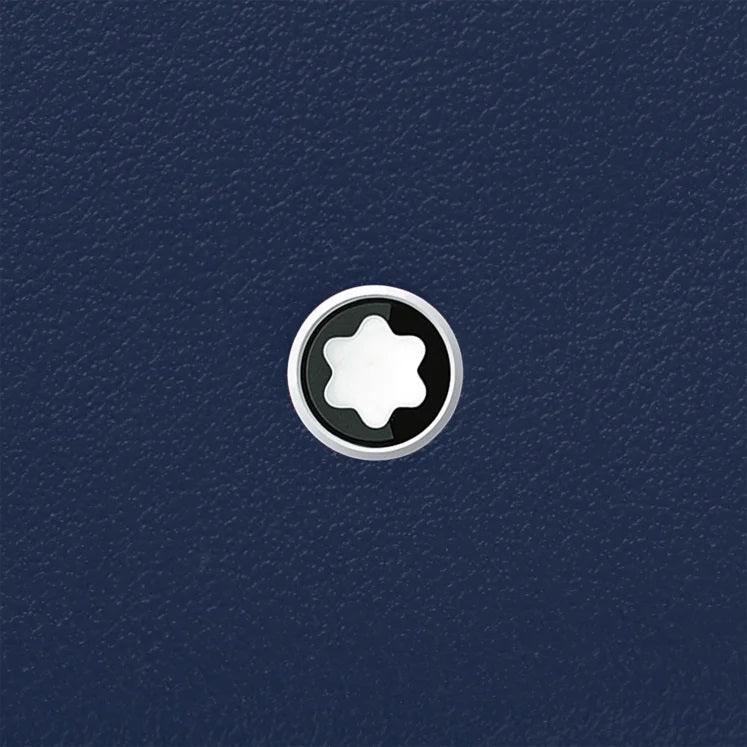 Montblanc Meisterstück 8-compartment zipped card holder blue 131698
