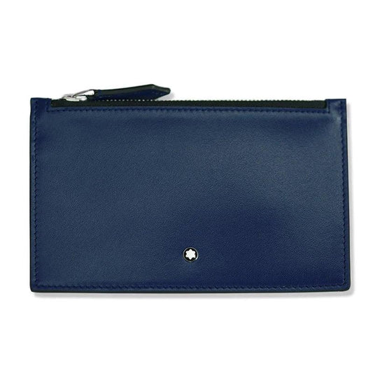 Montblanc Meisterstück Blue Zipped Card Holder 130453