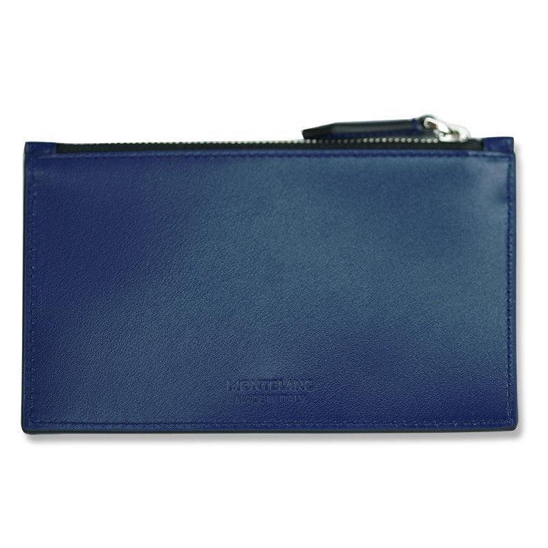 Montblanc Meisterstück Blue Zipped Card Holder 130453