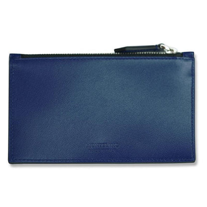 Montblanc Meisterstück Blue Zipped Card Holder 130453
