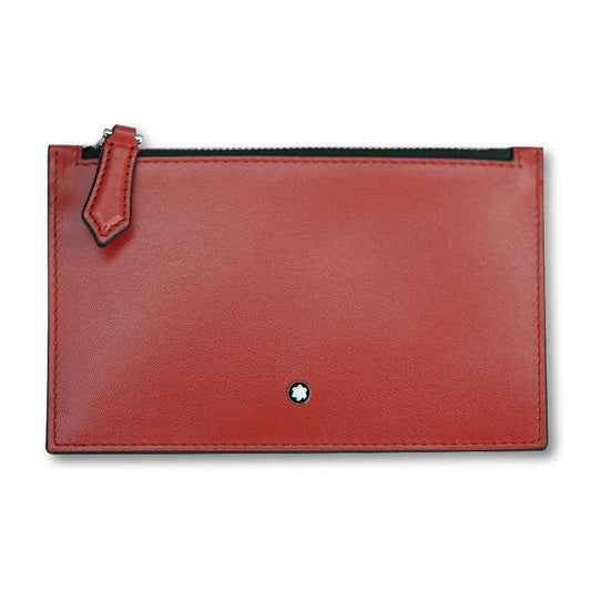 Montblanc Meisterstück Red Zip Card Holder 129908