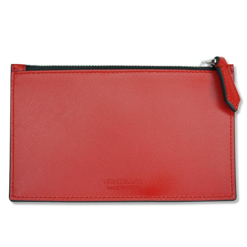 Montblanc Meisterstück Red Zip Card Holder 129908