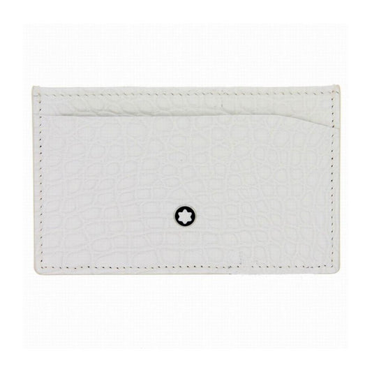 Montblanc Meisterstuck White 2cc Credit Card Holder 113722