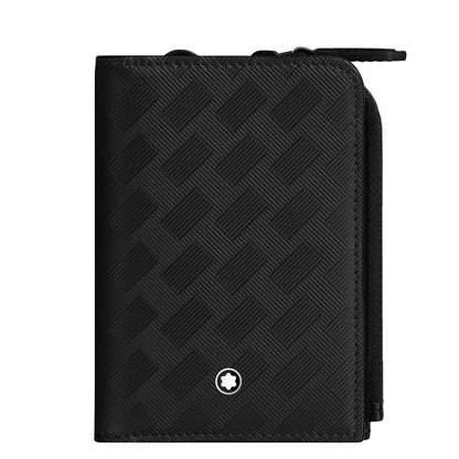 Montblanc 3-compartment zip credit card holder Montblanc Extreme 3.0 black 129980