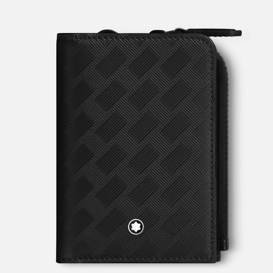 Montblanc 3-compartment zip credit card holder Montblanc Extreme 3.0 black 129980