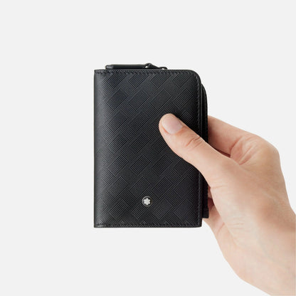 Montblanc 3-compartment zip credit card holder Montblanc Extreme 3.0 black 129980