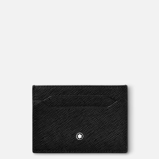 Montblanc credit card holder with 5 compartments Montblanc Sartorial black 130324