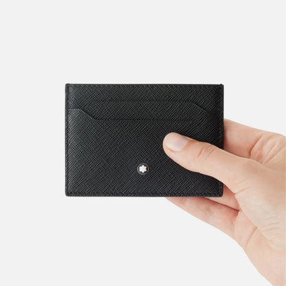 Montblanc Credit Card Holder 5 Compartments Montblanc Sartorial Black 130324