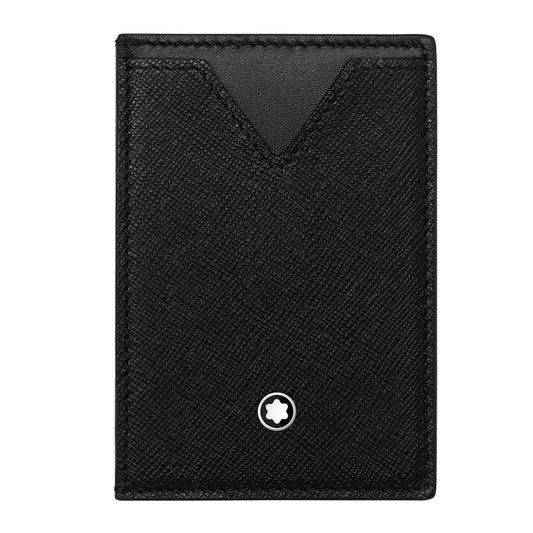 Montblanc Pocket Credit Card Holder 3 Compartments Montblanc Sartorial Black 128582