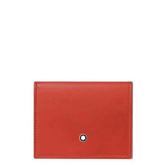 Montblanc Trio Soft Card Holder 4 Compartments Coral 198123