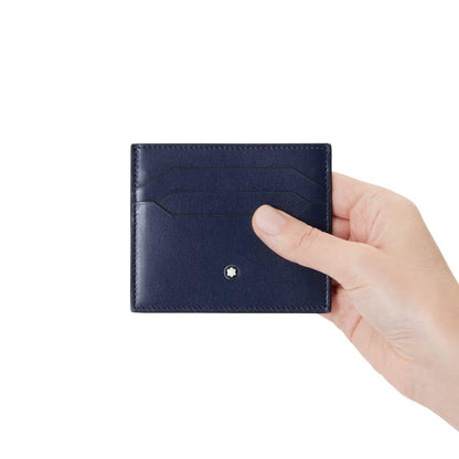 Montblanc Meisterstück 6cc Ink Blue Card Holder 131694