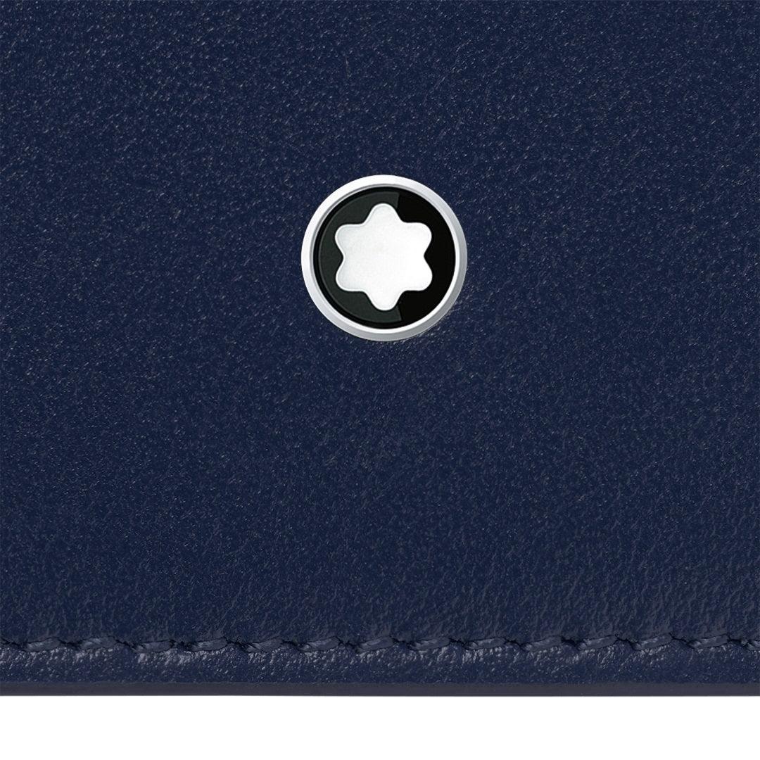 Montblanc Meisterstück 6cc Ink Blue Card Holder 131694